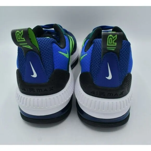 Nike Men Size 10.5 Air Max Genome Black Royal Blue Shoes Sneakers DC9410 400