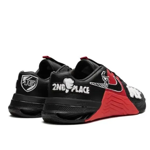 Nike Metcom8 MF Mat Fraser training shoes Cross Fit Black Red sneakers sz 11.5