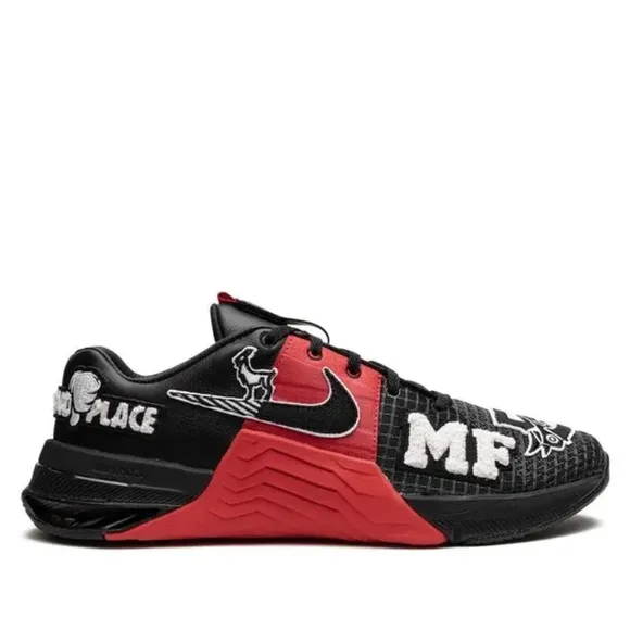 Nike Metcom8 MF Mat Fraser training shoes Cross Fit Black Red sneakers sz 11.5