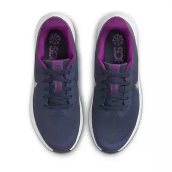 Nike Navy and Purple Running Shoes