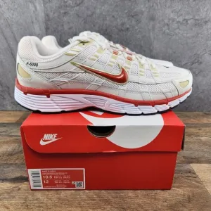 Nike P-6000 Size 10.5 Mens Phantom Dragon Red White Black Casual Shoes Sneakers