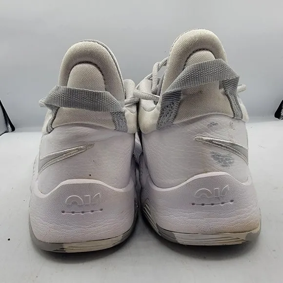 Nike PG 5 TB Paul George Men Size 10.5 Wolf Grey White Athletic Shoes DA7758-002