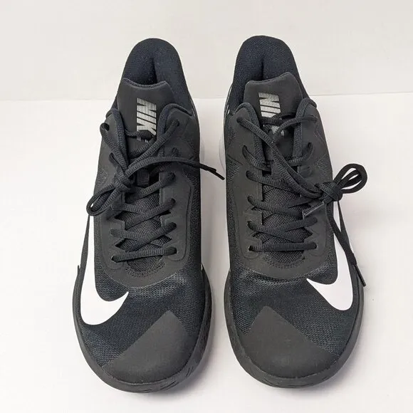 Nike Precision IV Basketball Sneakers, Black, Men's 12.5 M