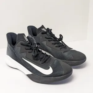 Nike Precision IV Basketball Sneakers, Black, Men's 12.5 M
