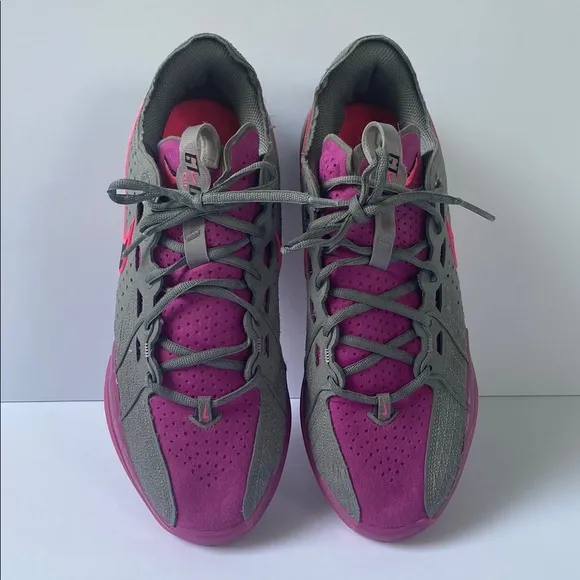 Nike Purple and Gray Athletic Shoes for Performance
