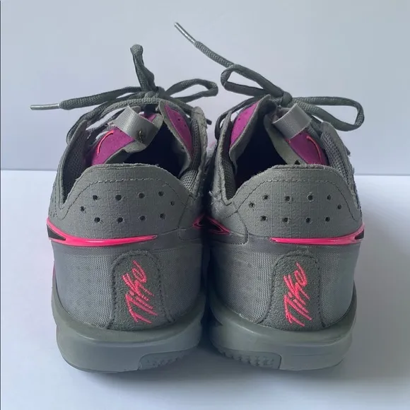Nike Purple and Gray Athletic Shoes for Performance