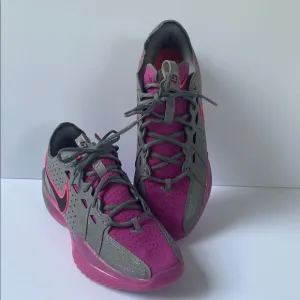 Nike Purple and Gray Athletic Shoes for Performance
