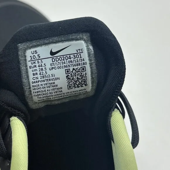 Nike Quest 5 Men's Black Olive Green Athletic Running Shoes Sneakers DD0204-301