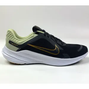 Nike Quest 5 Men's Black Olive Green Athletic Running Shoes Sneakers DD0204-301