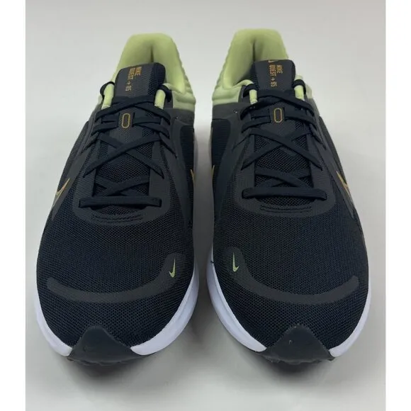 Nike Quest 5 Men's Black Olive Green Athletic Running Shoes Sneakers DD0204-301