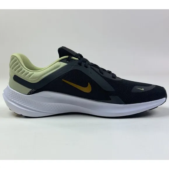 Nike Quest 5 Men's Black Olive Green Athletic Running Shoes Sneakers DD0204-301