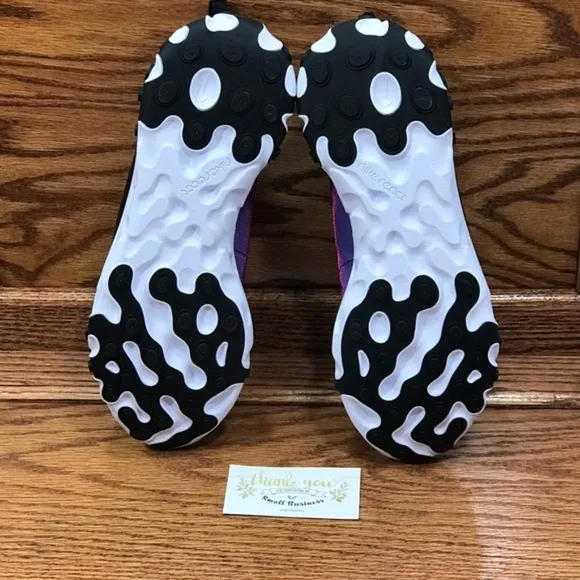 Nike React Element 55 PRM SU19 Black Laser Fuchsia Shoes