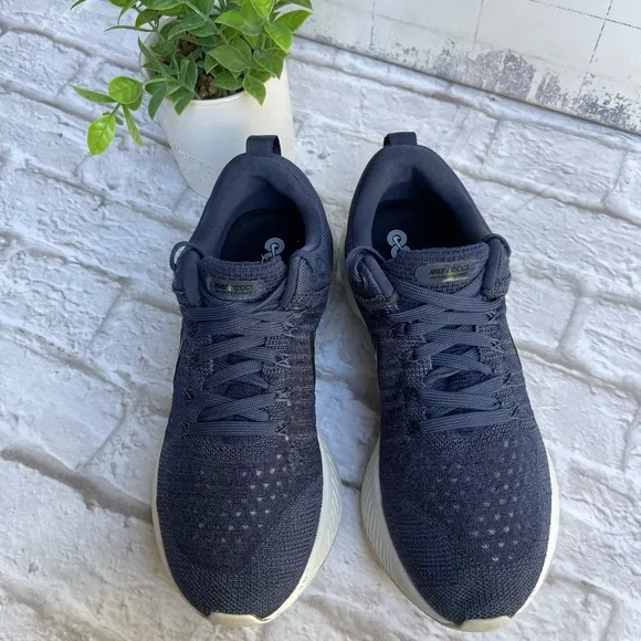 Nike React Infinity Thunder Blue flyknit Running shoe Size 7.5
