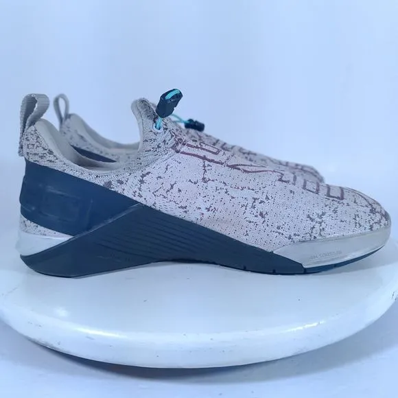 Nike React Metcon Platinum Blue Aqua Lifting Shoes Sneeker BQ6044-040 Men Sz 7.5