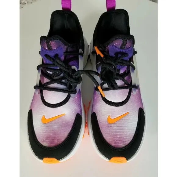 Nike React Presto Print (gs) Casual Running Shoes Big Kids Girls Ct6624-002 Sz 6