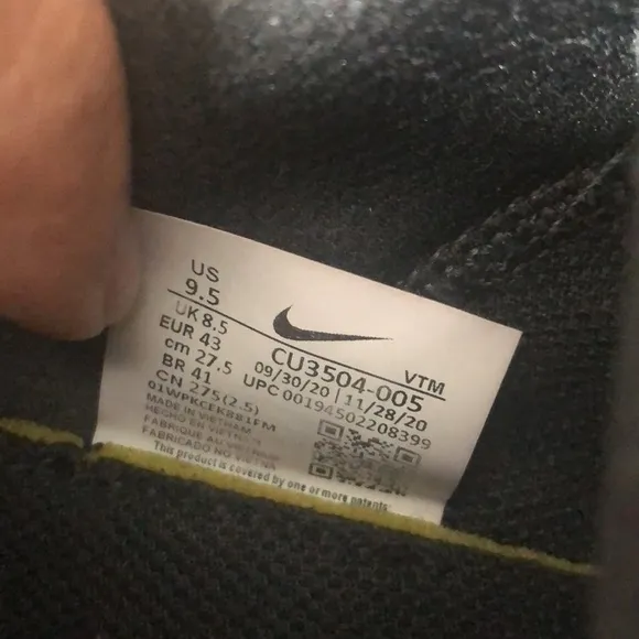 Nike renew black