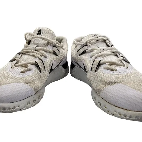 Nike Renew Retaliation TR 2 Mens 11 White Black Casual Running Shoes CK5074-100