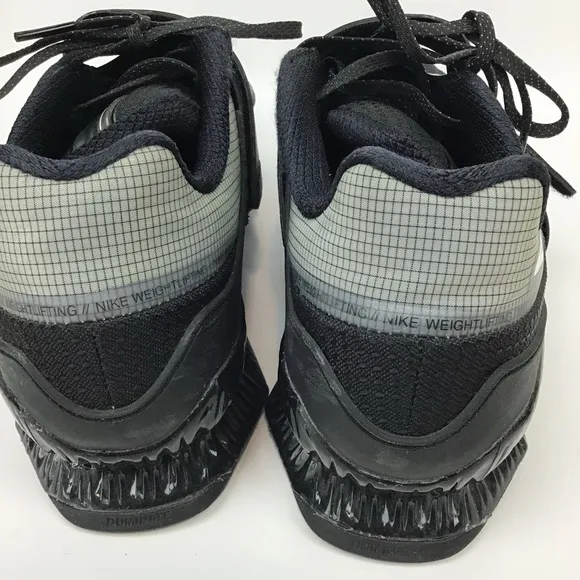 Nike Romaleos 4 Black White Weightlifting Shoes CD3463-010 Men Sz 10.5