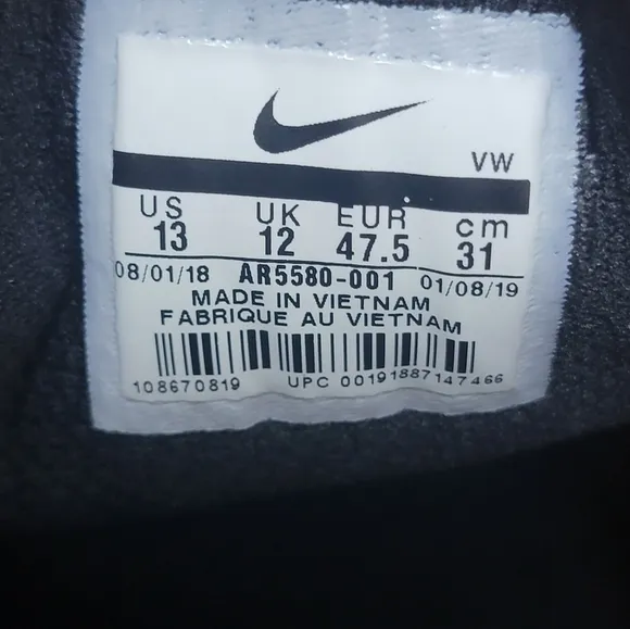 Nike Roshe G Tour Golf Leather Black Shoes Spikes AR5580-001 Mens Size Multi New