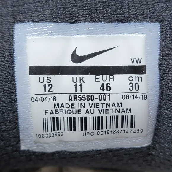 Nike Roshe G Tour Golf Leather Black Shoes Spikes AR5580-001 Mens Size Multi New