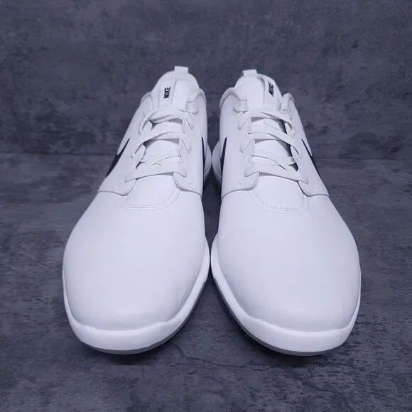 NIKE Roshe G Tour Golf Shoes Mens 14 Triple White Phantom Black Soft Spikes