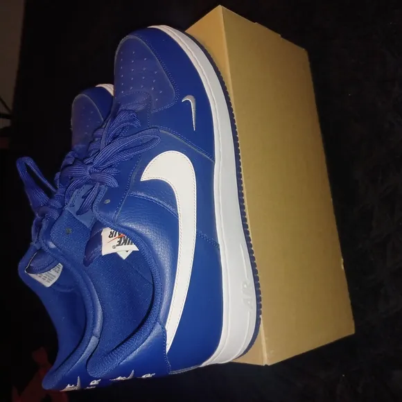 Nike Royal Blue and White Athletic Shoes