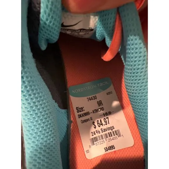 Nike Running Shoes Lunarlon Forever 2 Women’s 554895-400 Sneakers Shoes.