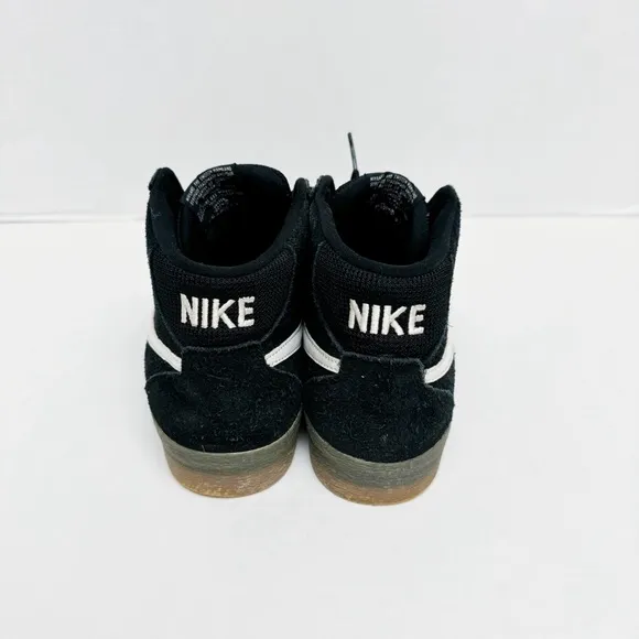 Nike SB - Black Suede Bruin Mid Shoes