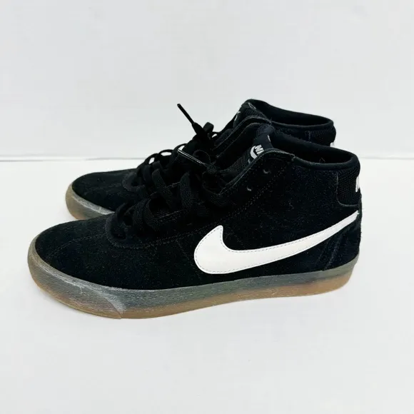 Nike SB - Black Suede Bruin Mid Shoes