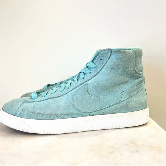Nike SB Blazer Mid Suede Leather Lace Up HighTop