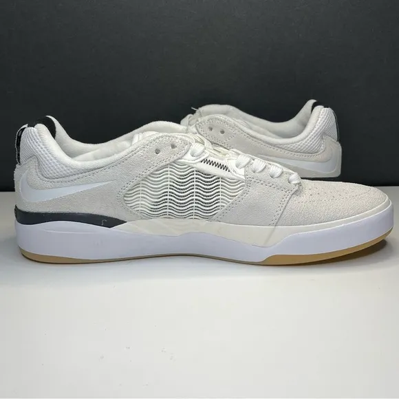 Nike SB Ishod Summit &quot;White Gum&quot; White/Black/White DC7232-101 Shoes Size 8 Men