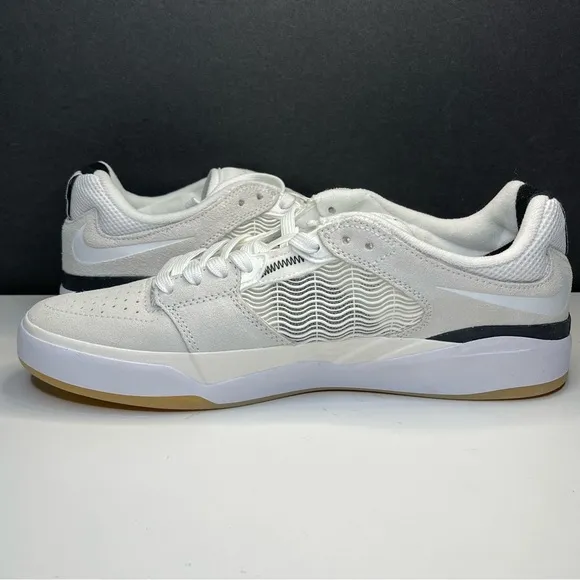 Nike SB Ishod Summit &quot;White Gum&quot; White/Black/White DC7232-101 Shoes Size 8 Men