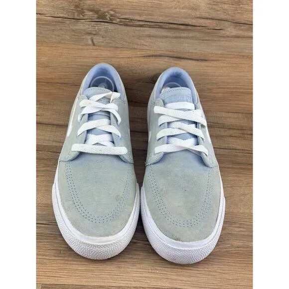 Nike SB Zoom Stefan Janoski Mens Blue Soft Suede Skate shoes Sz 6 826232…