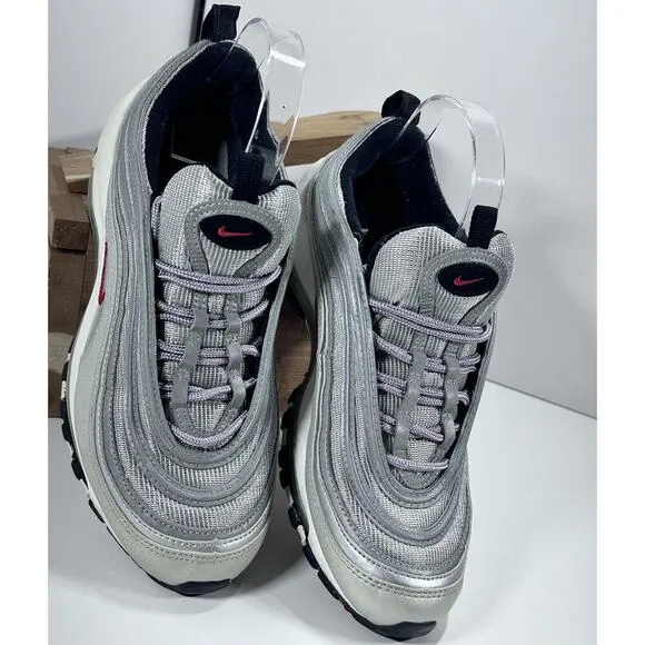 Nike Shoes Air Max 97 Size 7Y (Women's Size 8.5) Silver Bullet