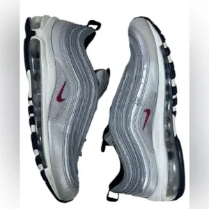 Nike Shoes Air Max 97 Size 7Y (Women's Size 8.5) Silver Bullet