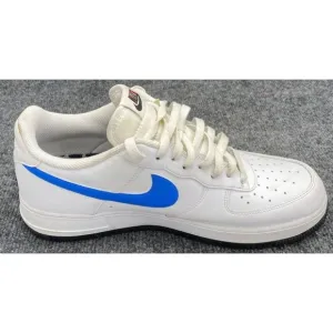 Nike Shoes Men 10.5 Air Force 1 '07 Mismatch Swooshes White Red Blue CT2816-001