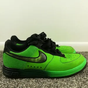 Nike Shoes Men's 10.5 Lunar Force 1 Suede Superhuman Poison Green Sneakers