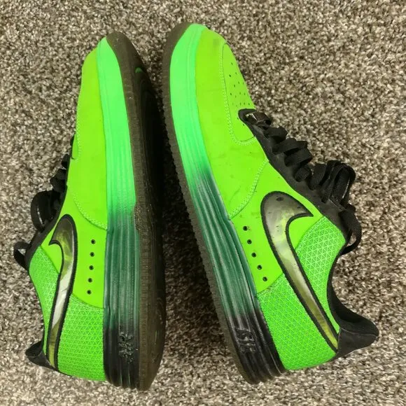 Nike Shoes Men's 10.5 Lunar Force 1 Suede Superhuman Poison Green Sneakers