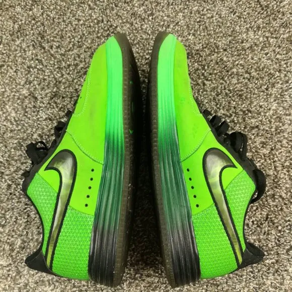 Nike Shoes Men's 10.5 Lunar Force 1 Suede Superhuman Poison Green Sneakers