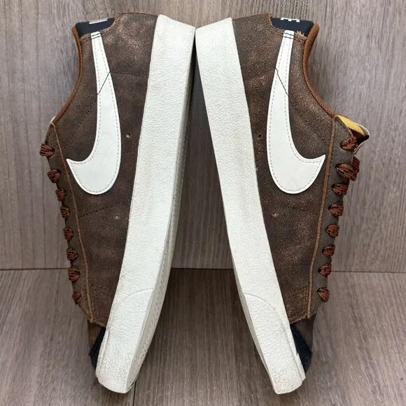 Nike Shoes Mens Size 6 Blazer Low '77 PRM Retro Sneakers Suede Brown DX4433-200