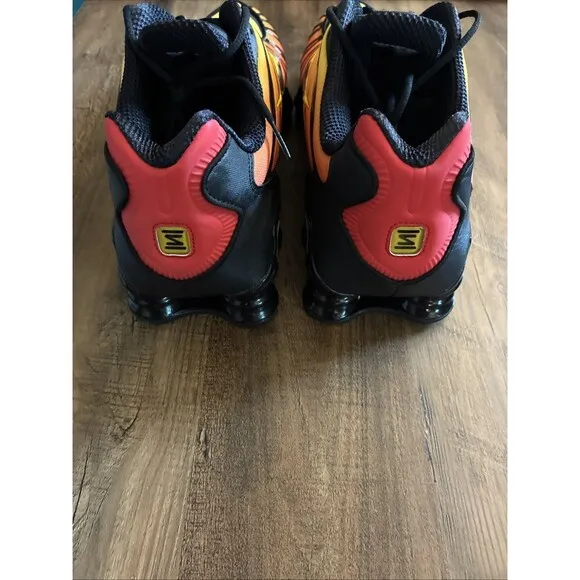 Nike Shox TL Sunrise Orange Gradient Shoes Men Size 13 AV3595-004 New