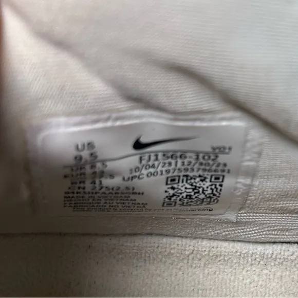 Nike White Athletic Shoes