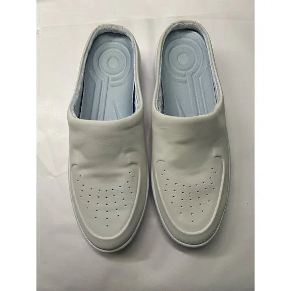 Nike Womens Air Force 1 Lover XX Slip-On Mule Shoes Ivory Soft Suede Sz 9.5 NWOB