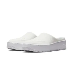 Nike Womens Air Force 1 Lover XX Slip-On Mule Shoes Ivory Soft Suede Sz 9.5 NWOB