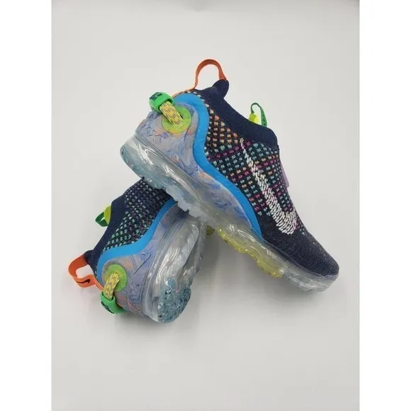 Nike women's Air VaporMax 2020 Flyknit Multicolor - CJ6741-400 size 5.5 US