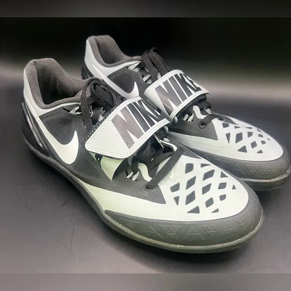 Nike Zoom Rotational- Mens Size:8, Black and Gray Throwing (Shot/Discus) Shoes