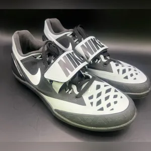 Nike Zoom Rotational- Mens Size:8, Black and Gray Throwing (Shot/Discus) Shoes