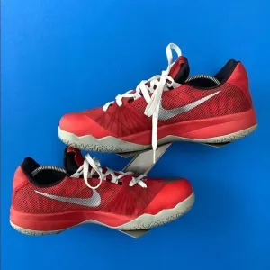 NIKE ZOOM RUN THE ONE 653636-600 Red / Wolf Grey-Black MEN SHOES SIZE 10.5
