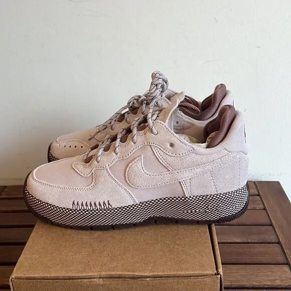 Nike Air Force 1 Wild Platinum Violet USA Women Size 7/UK 4.5/EU 38(FB2348-003)