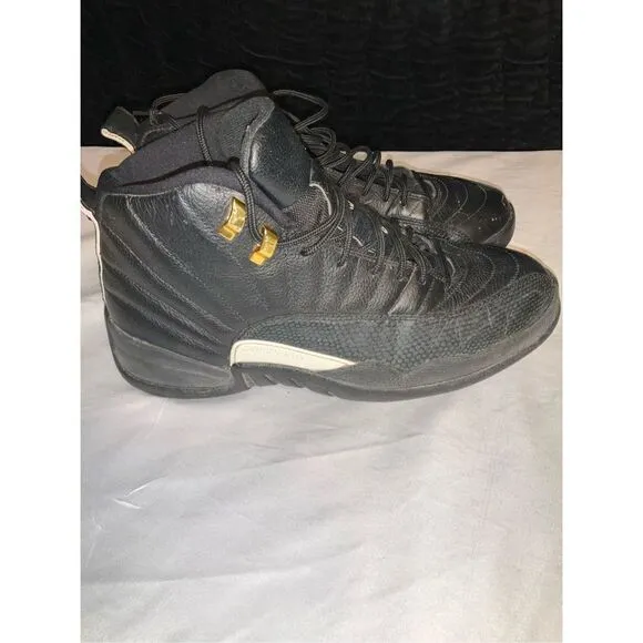 Nike Air Jordan 12 XII The Master Size 10 Black Metallic Gold